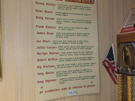 Johnny's Pizzeria menu