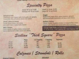 Goodfellos Pizza Pasta And Grille menu