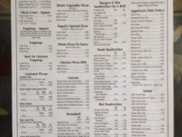 Pizza Italia menu