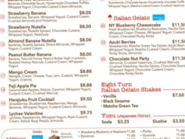 Eight Turn Crepe (dekalb Market Hall) menu