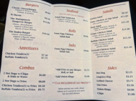 Jack's Kitchen menu