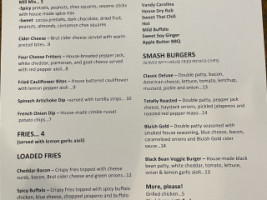 Vander Mill Grand Rapids menu