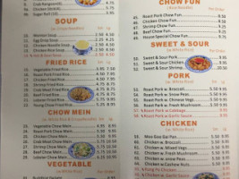 King's Garden menu