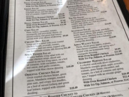 Northridge Of Nevada City menu