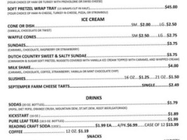 Dutch Country Soft Pretzels menu