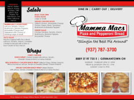 Mama Mac's menu