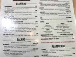 Drylands Brewing Company menu