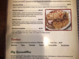 El Morral Mexican menu