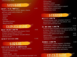 La Parilla Caliente menu