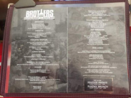 Brothers Restaurant And Juice Bar menu