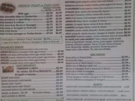 Hibernia Deli Coffee Shop menu