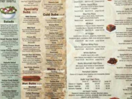 Tootsies menu