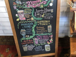 Green Engine Coffee menu