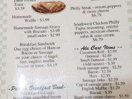 Patty's Place Llc menu