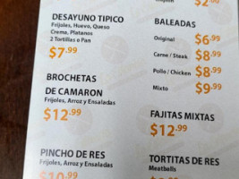 La Estancia menu