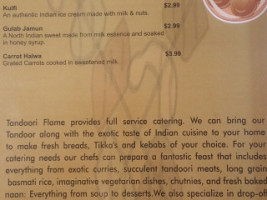 Tandoori Flame food