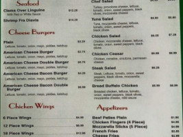 Ellys Pizza And menu