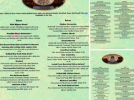 Franklin House menu