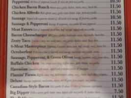 The Great Escape menu