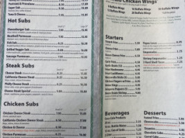 Giovanni's Pizzeria Bakery menu