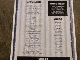 Three Oh Eight menu