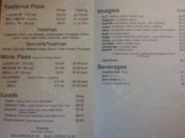 Pizza Al's menu