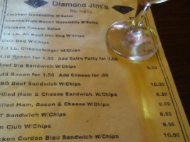 Diamond Jim's food