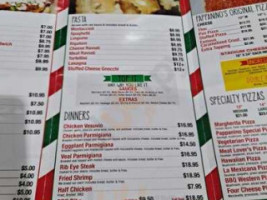 Pappanino's Pizza Ii menu