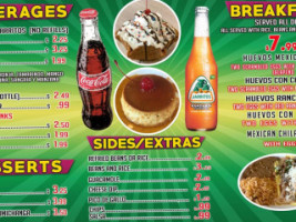 Taco Loco Taquiera menu