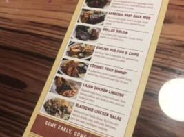 Miller's Ale House menu