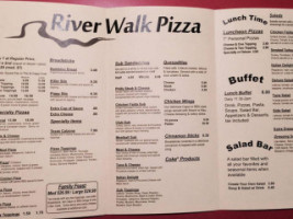 River Walk Pizza menu