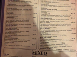 Mi Jalisco Mexican Grill menu