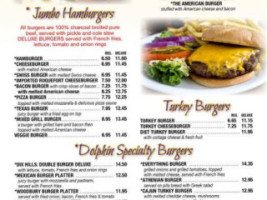 Golden Globe Diner menu