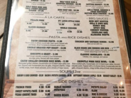 Sammy's Steak And Smokehouse menu