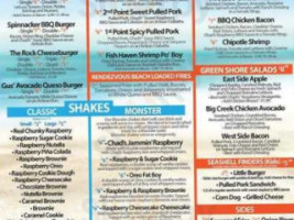 Some Beaches menu