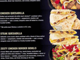 Taco Bell menu