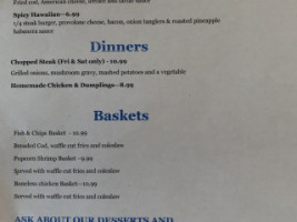 Burgitto Bistro menu