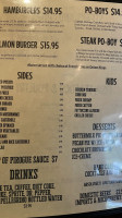 Mayeaux's Steak Seafood menu