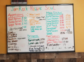 Jamrock Reggae Soul menu