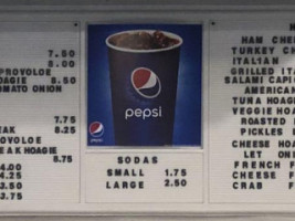 Chubby's Cheesesteaks menu