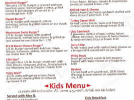 Airedale Diner menu