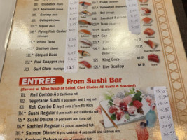 My Sushi menu