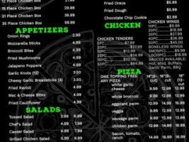 Gepetto's Pizzeria Catering menu