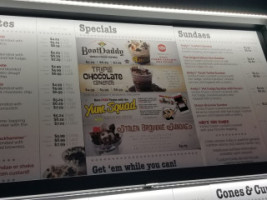 Andy's Frozen Custard menu