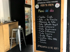 El Sitio Coffee menu