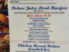 Martinsburg Family Diner menu