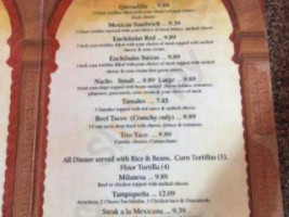 Dos Hermanos Market menu