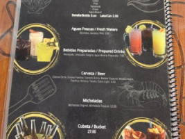 Mariscos La Hacienda menu