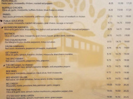 D'allesandro's Pizza Nexton menu