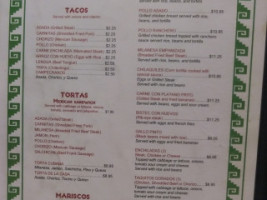 El Molcajete menu